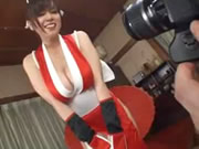 魅力櫻花女優 大島愛衣留 角色扮演 不知火舞